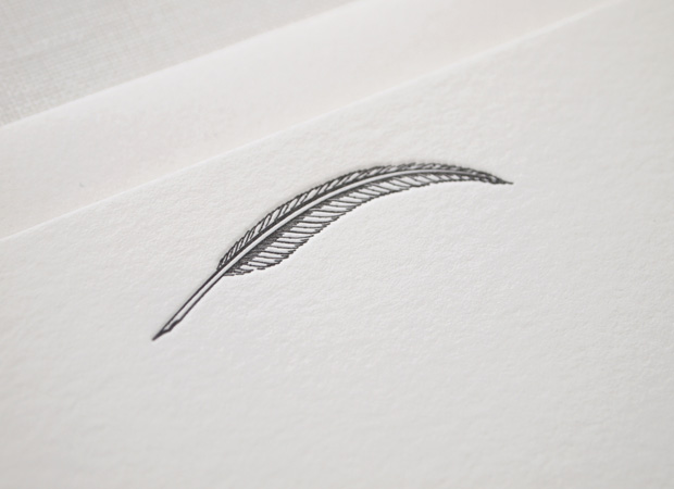 Quill Letterpress Stationery